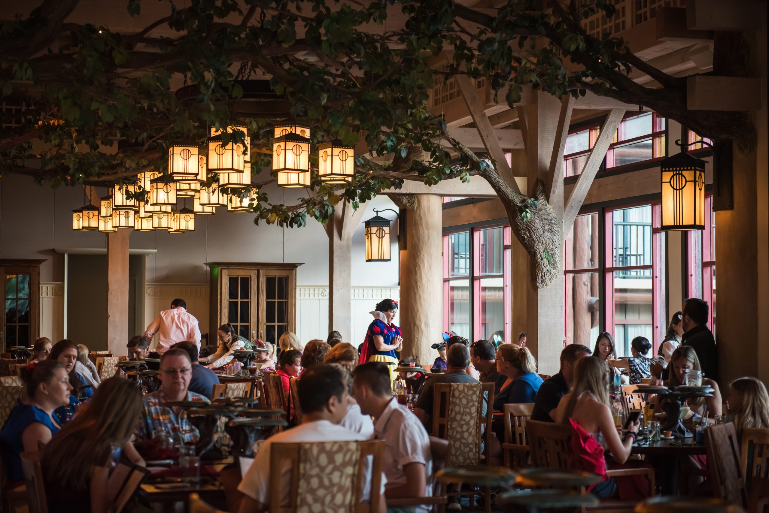 Story Book Dining at Artist Point in Disney's Wilderness Lodge