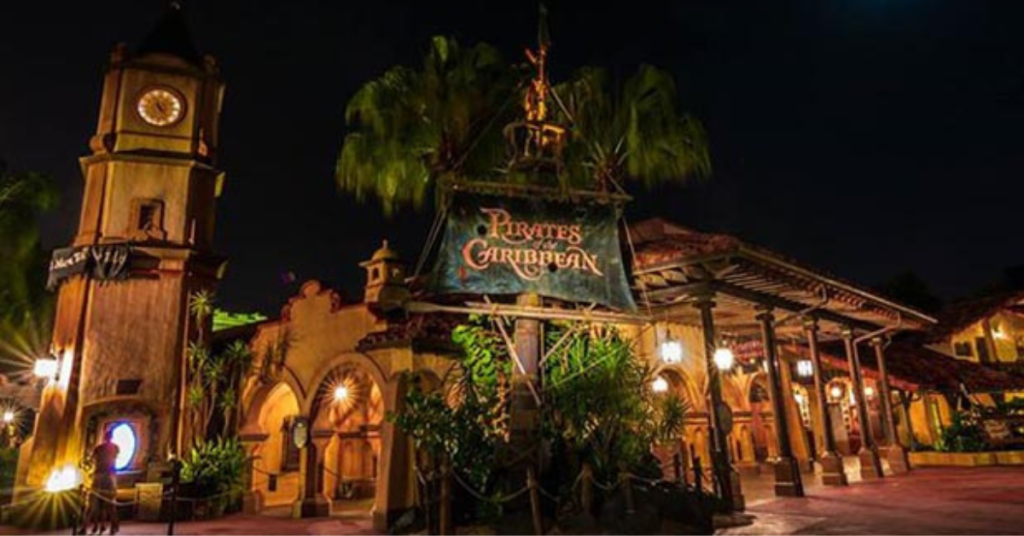 disney world water rides, pirates of the caribbean
