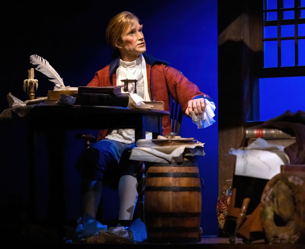 best shows disney world, thomas jefferson in the american adventure