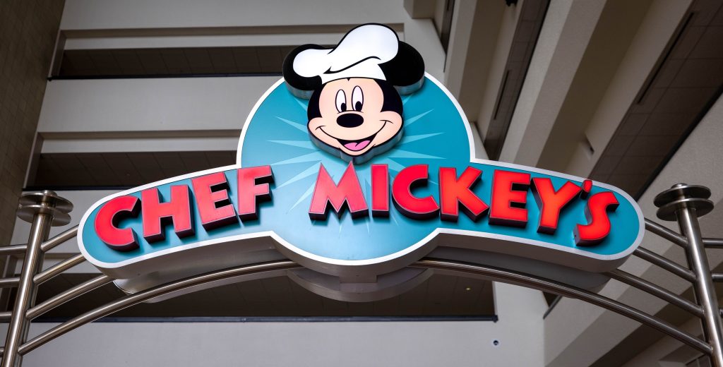 disney world with young kids, chef mickey's