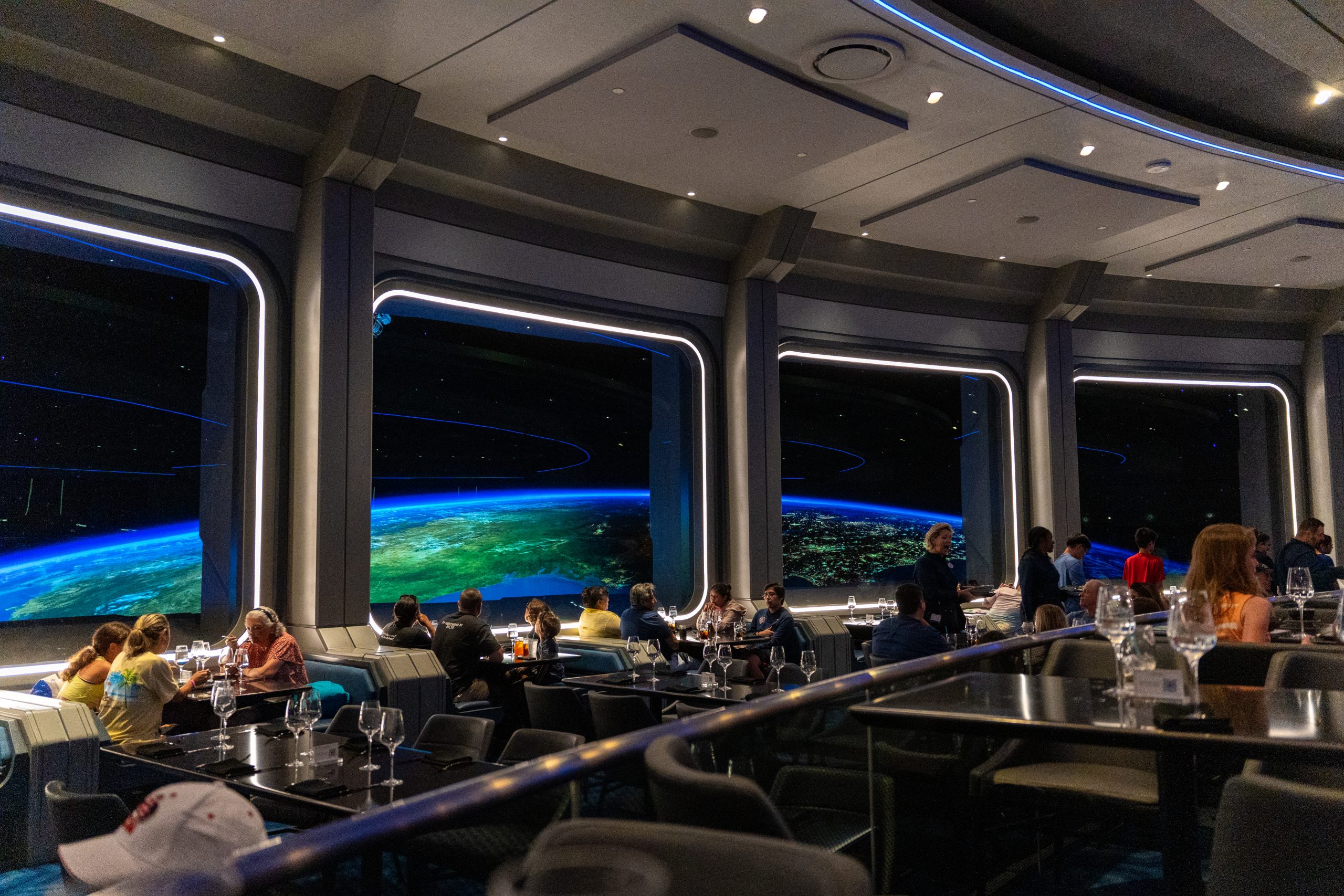 Space 220 table-service restaurant at EPCOT