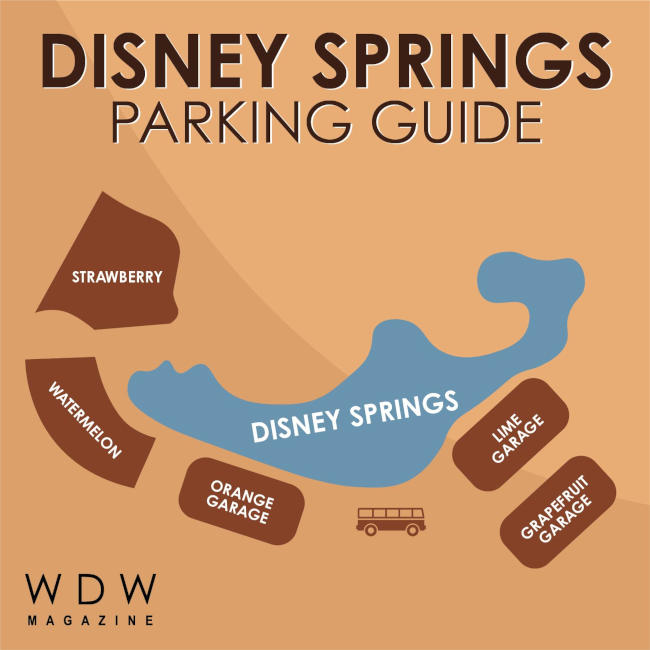 Disney Springs Parking at Disney World guide