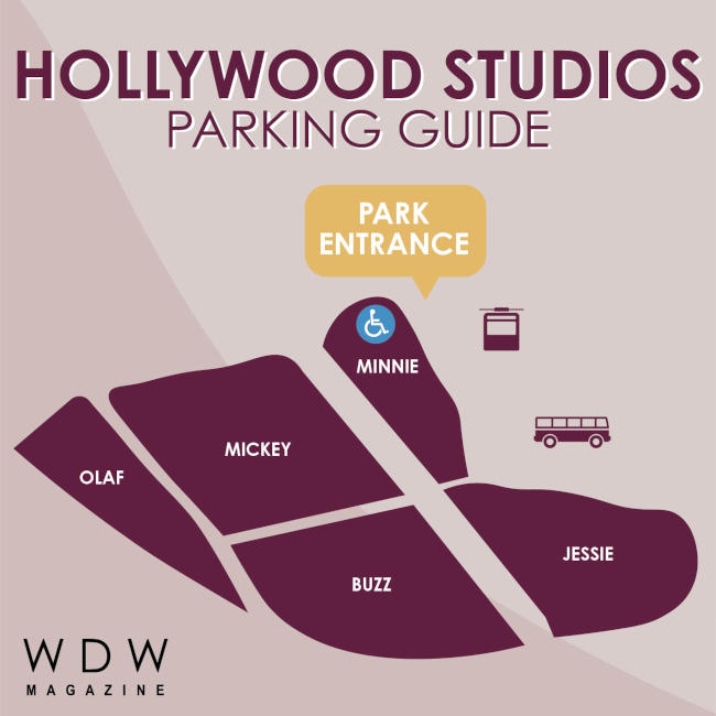 Hollywood Studios Parking at Disney World guide