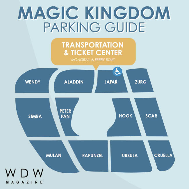 Magic Kingdom Parking at Disney World guide