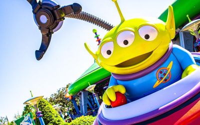 Alien Swirling Saucers