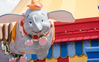 Dumbo the Flying Elephant in Storybook Circus