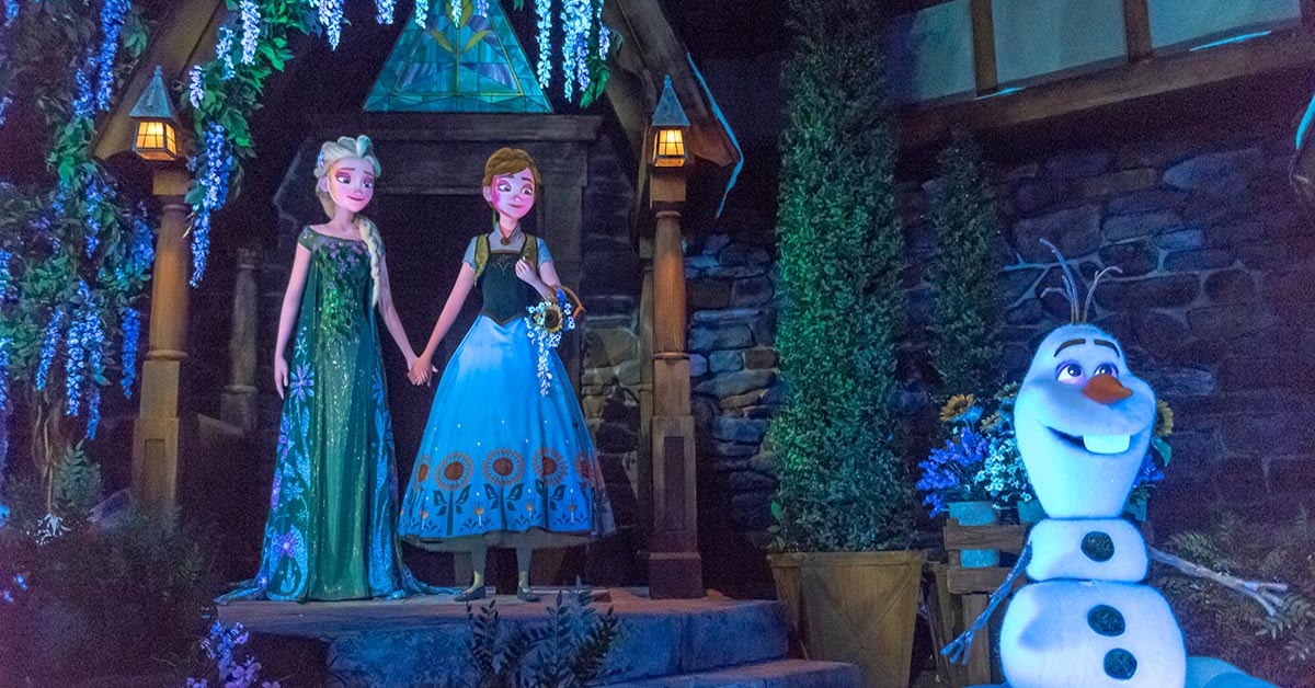 best family rides at disney world, frozen ever after