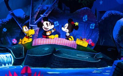 Mickey and Minnie’s Runaway Railway in Disney’s Hollywood Studios