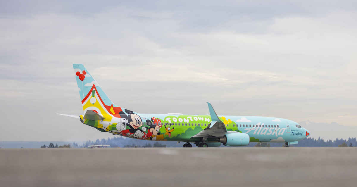 Flying with an Infant, Disney Mickey's Toontown plane