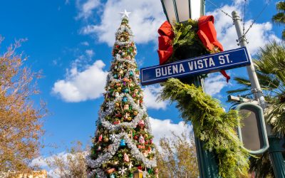 Buena Vista Street Holiday Tree Lighting