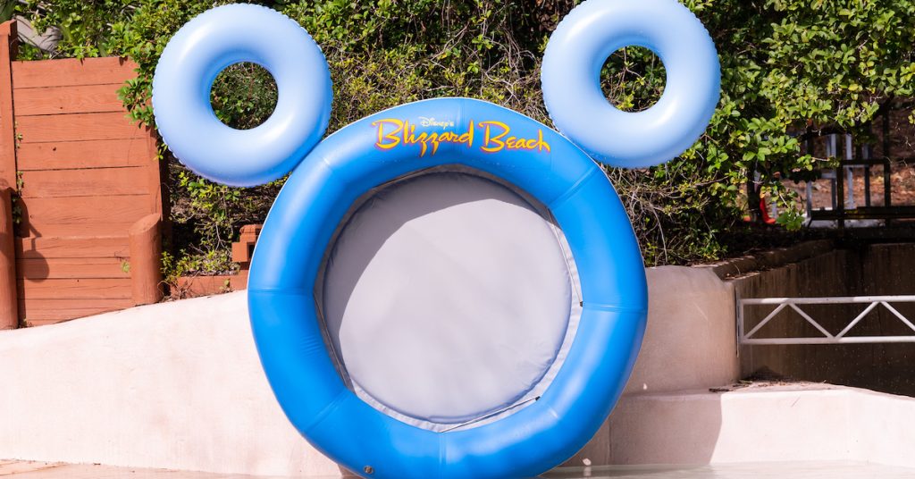 Blizzard Beach Mickey inner tube