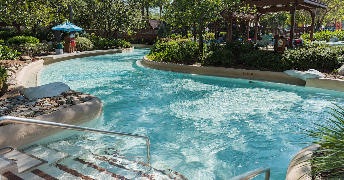 Cross Country Creek at Blizzard Beach, lazy river water