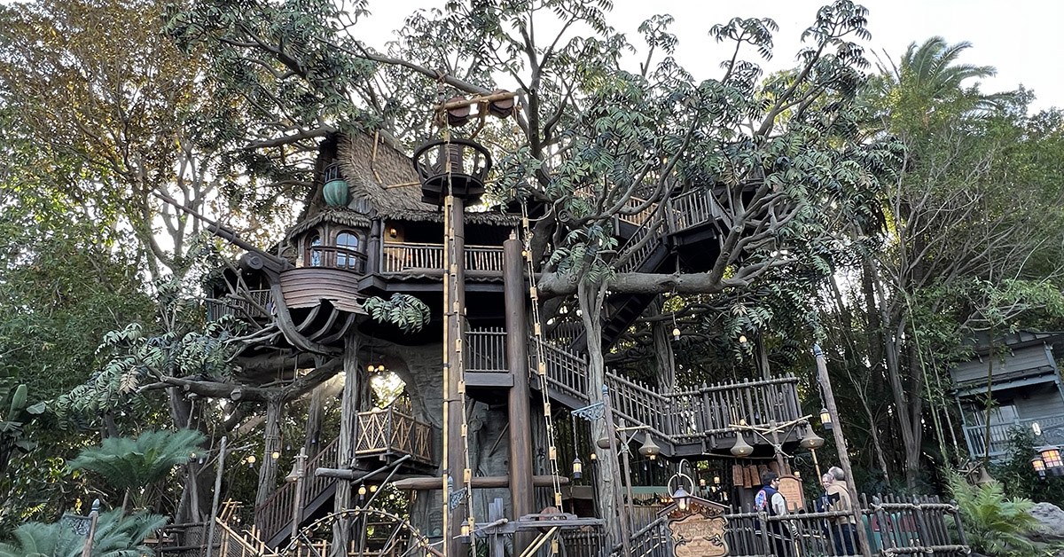 Adventureland Treehouse at Disneyland Park