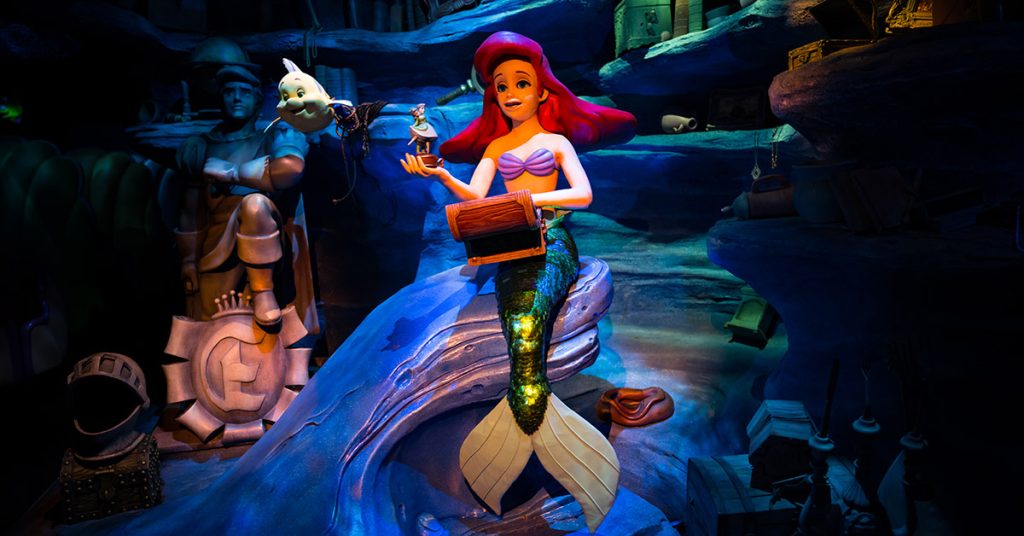 The Little Mermaid - Ariel's Undersea Adventure at California Adventure