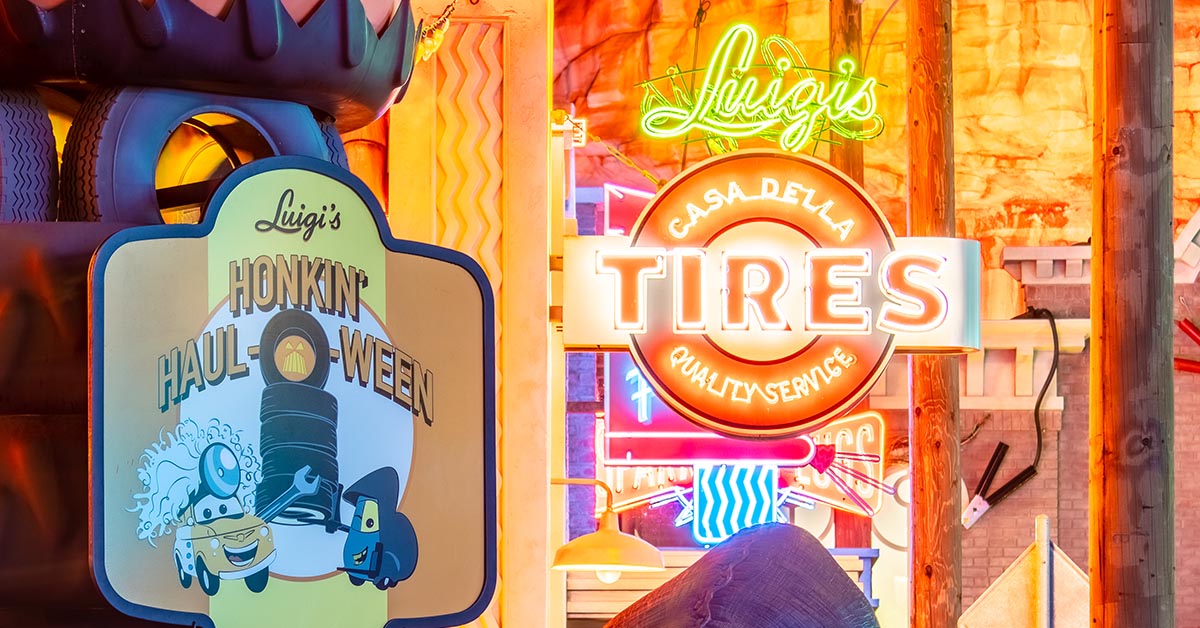 Luigi's Honkin' Haul-O-Ween at California Adventure