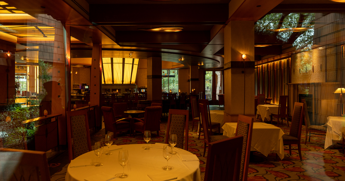 Napa Rose Restaurant interior