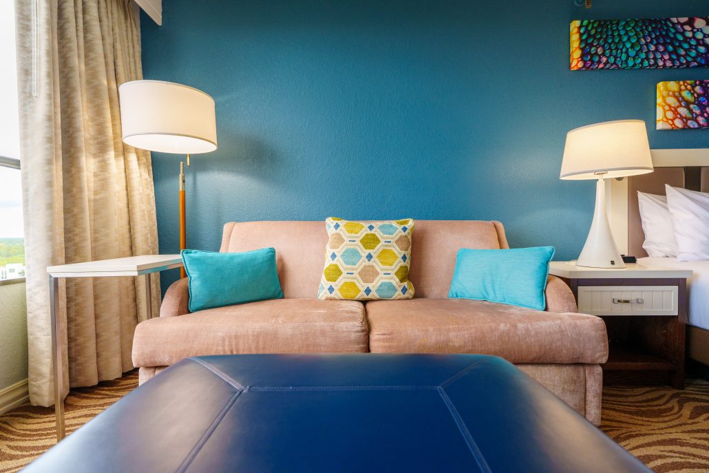 Sofa bed at the Wyndham LBV