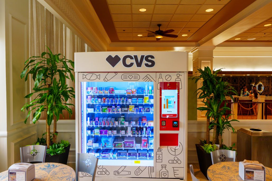 CVS Vending Machine at the Wyndham LBV