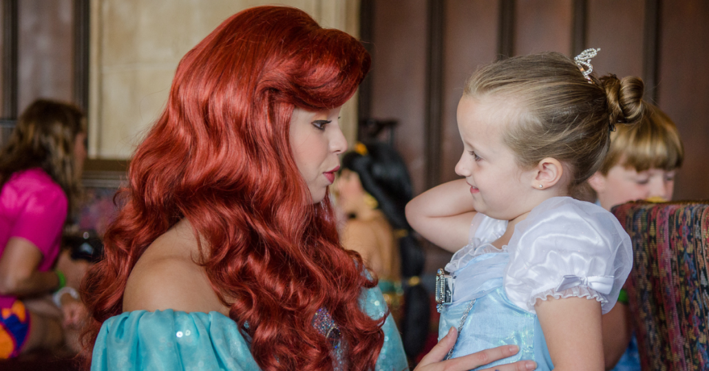 princess character dining disney world
