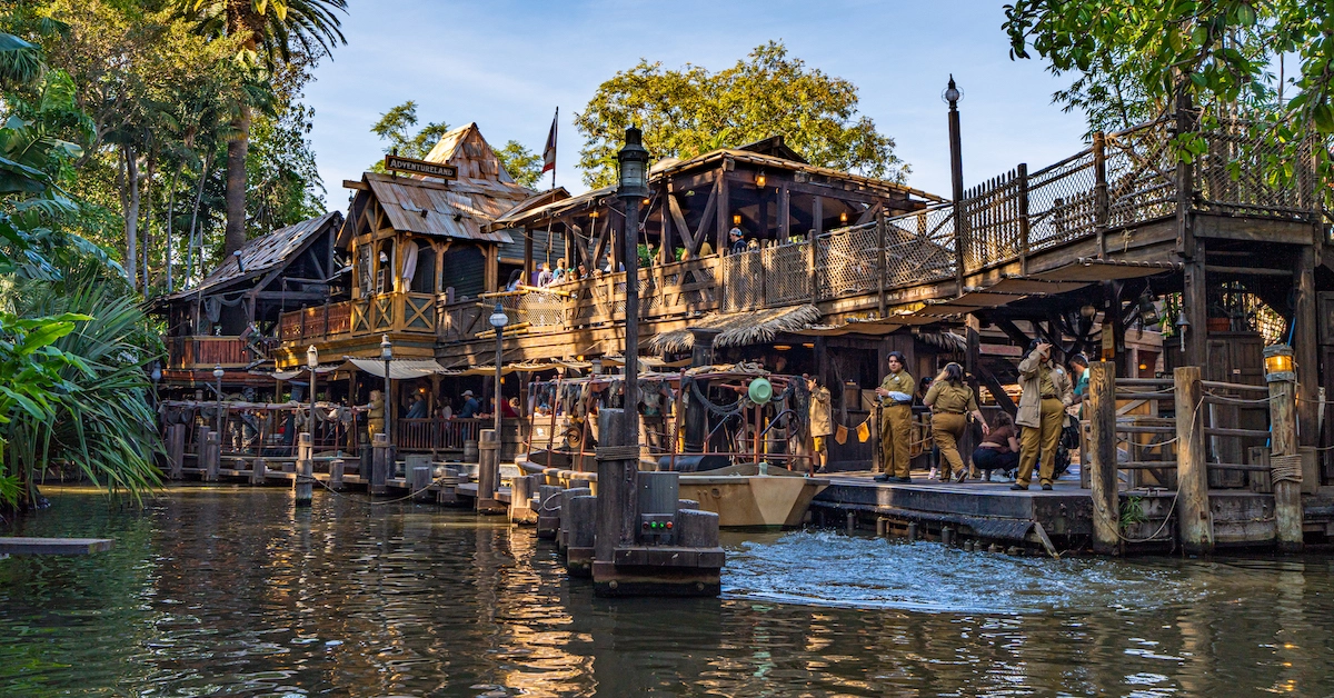 011824_Disneyland_Adventureland_Jungle-Cruise_Boat-Unloading02_Danny-Shuster (FI) Jungle Cruise at Disneyland, rides for pregnant guests