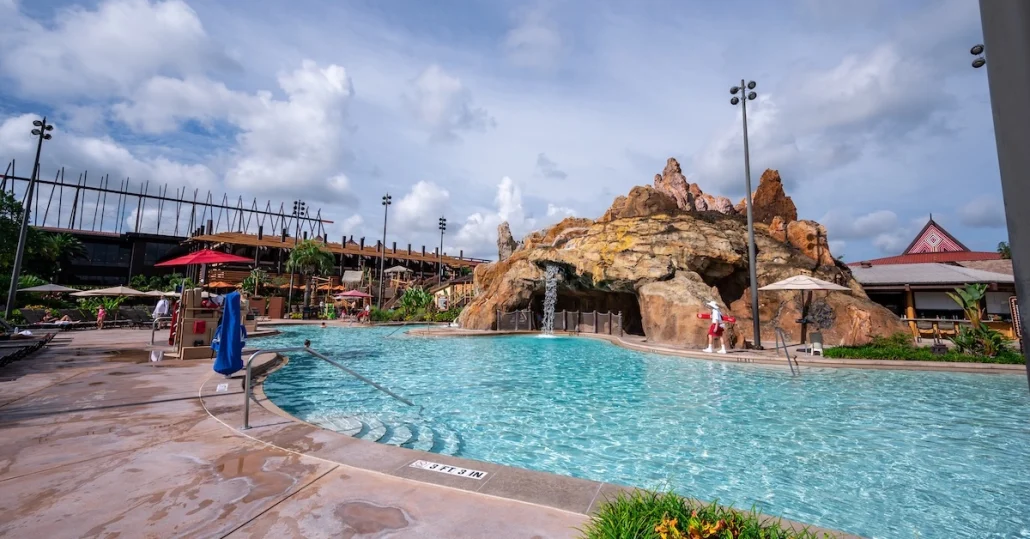 Disney's Polynesian Village Resort Lava Pool