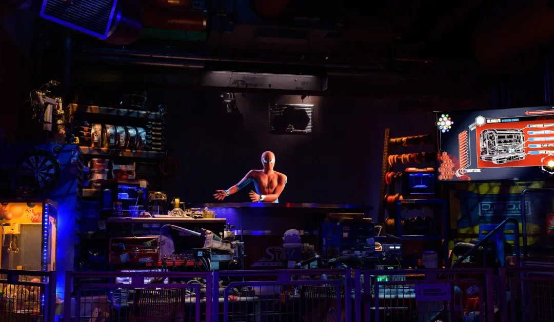 Spider-Man W.E.B. Adventure at Disneyland Paris Resort