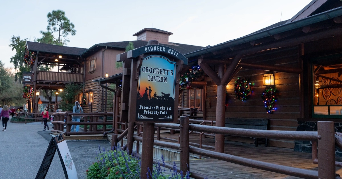 Crockett's Tavern at Disney's Fort Wilderness