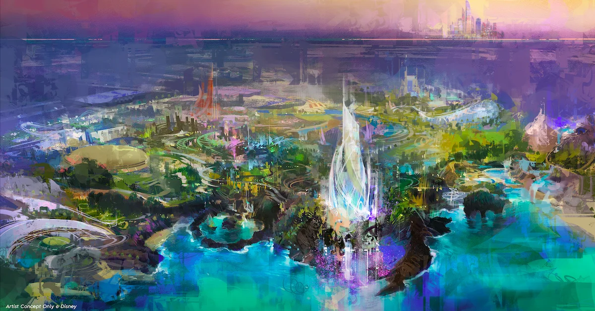 Disney Abu Dhabi park, Yas Island, concept art