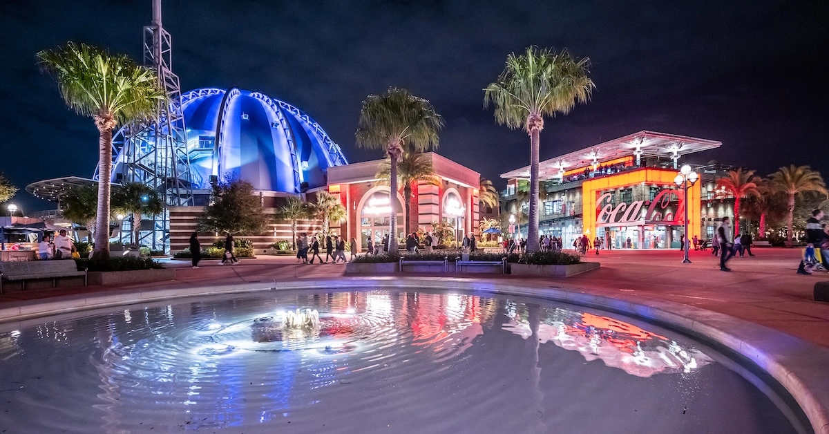 011925_Disney-Springs_Town-Center_Views-01_Laurie-Sapp (FI) Disney Springs Town Center at night