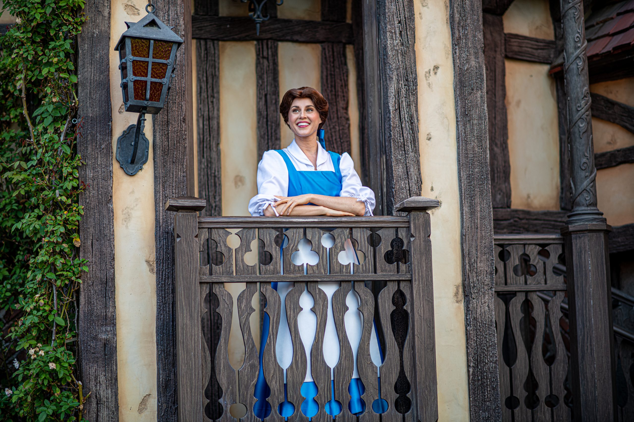 Belle in Disneyland's Fantasyland