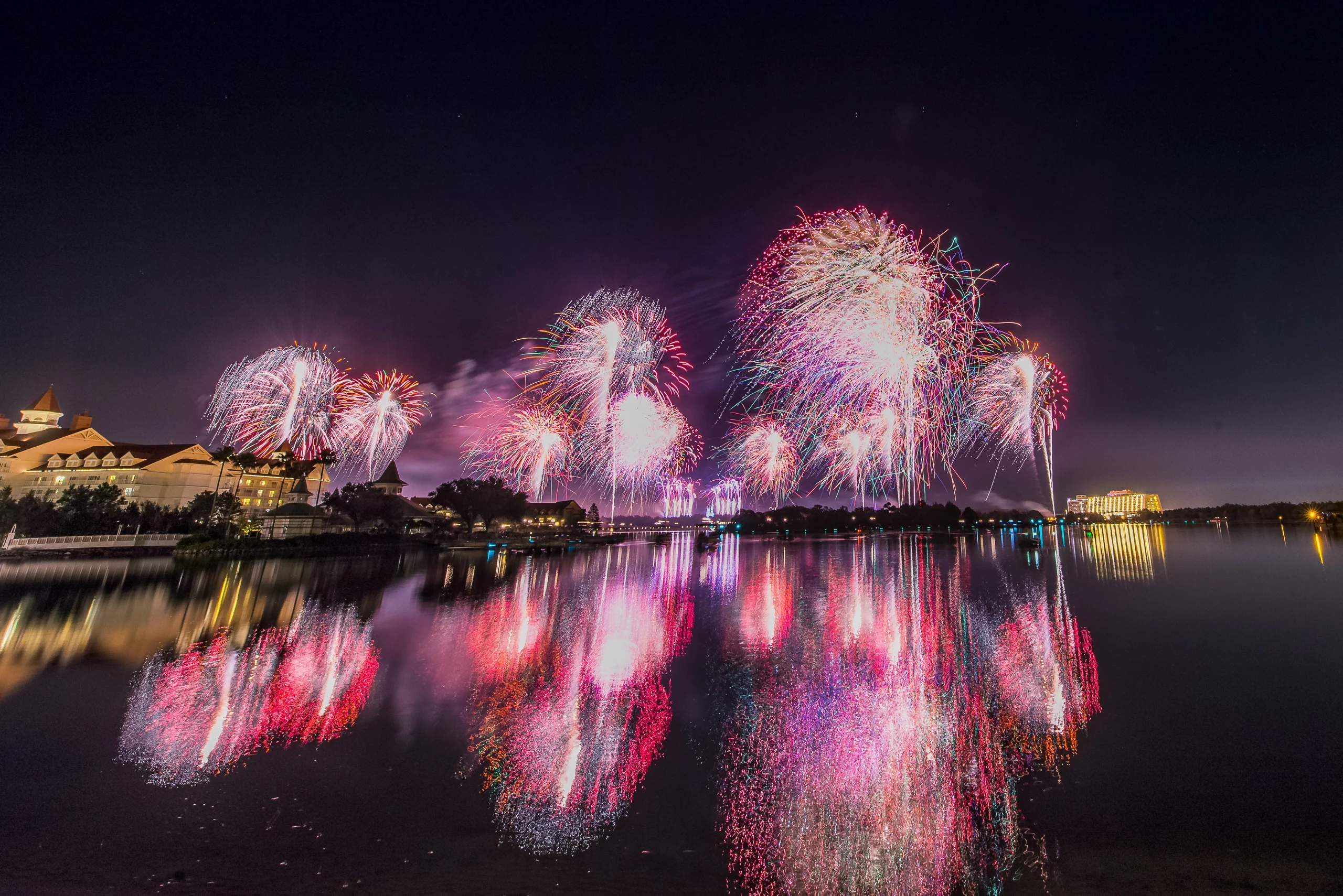Magic Kingdom fireworks view from Disney's Grand Floridian Resort & Spa