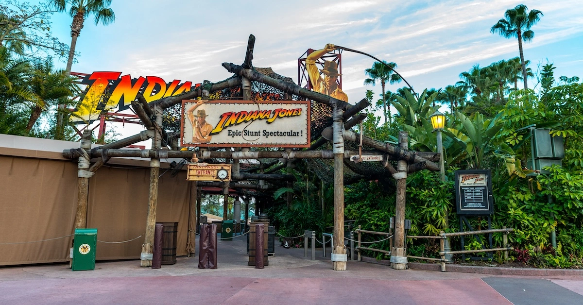 Indiana Jones Epic Stunt Spectacular Entrance