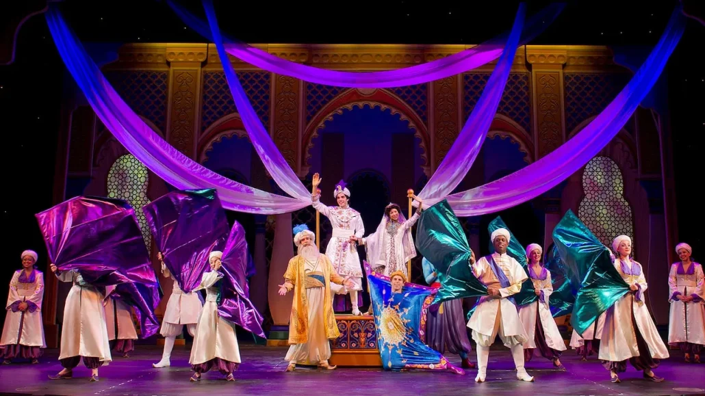 disney cruise line shows, aladdin musical