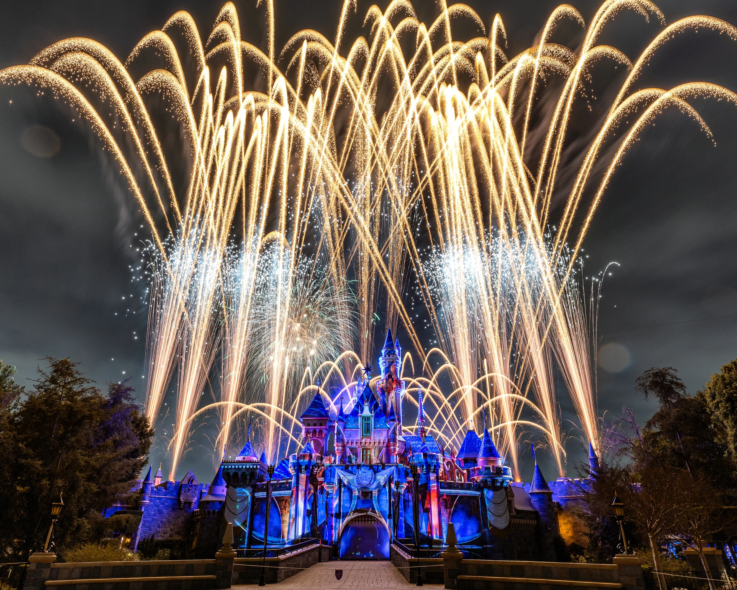 Wondrous Journeys fireworks at Disneyland
