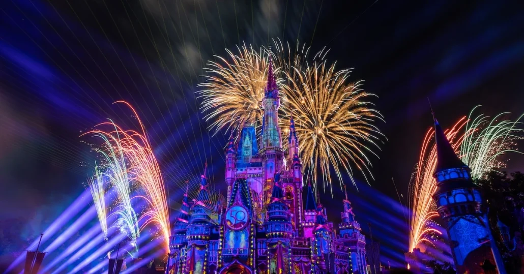 Happily Ever After Fireworks at Magic Kingdom, toddlers and fireworks