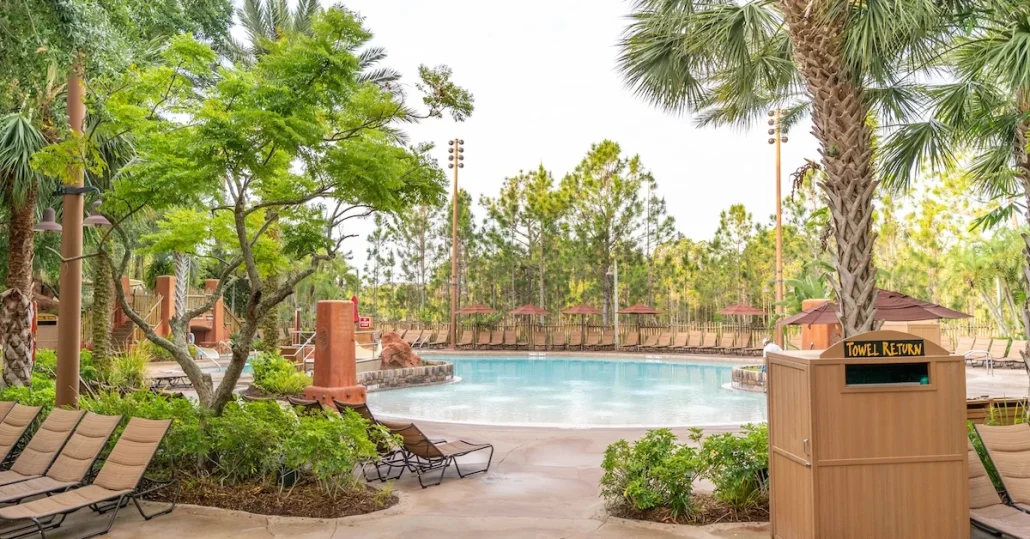 Kidani Village pool at Animal Kingdom Villas, Disney Vacation Club
