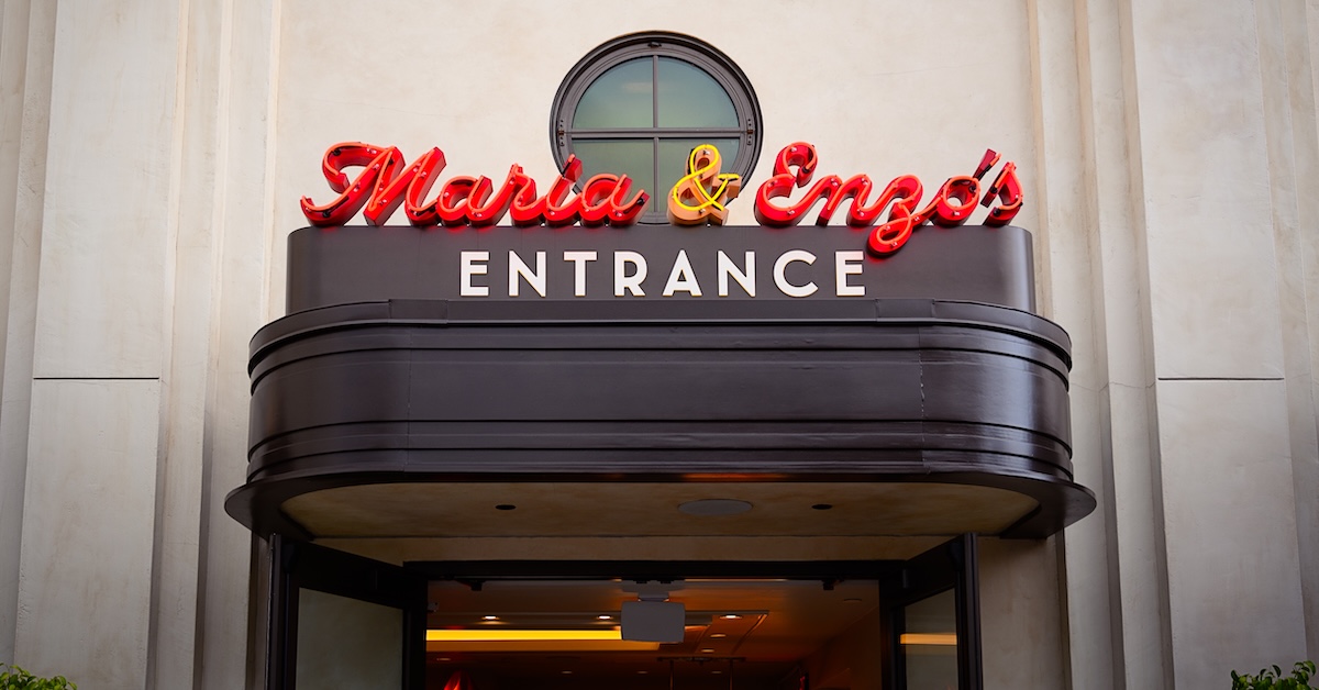 Maria & Enzo's Ristorante exterior sign