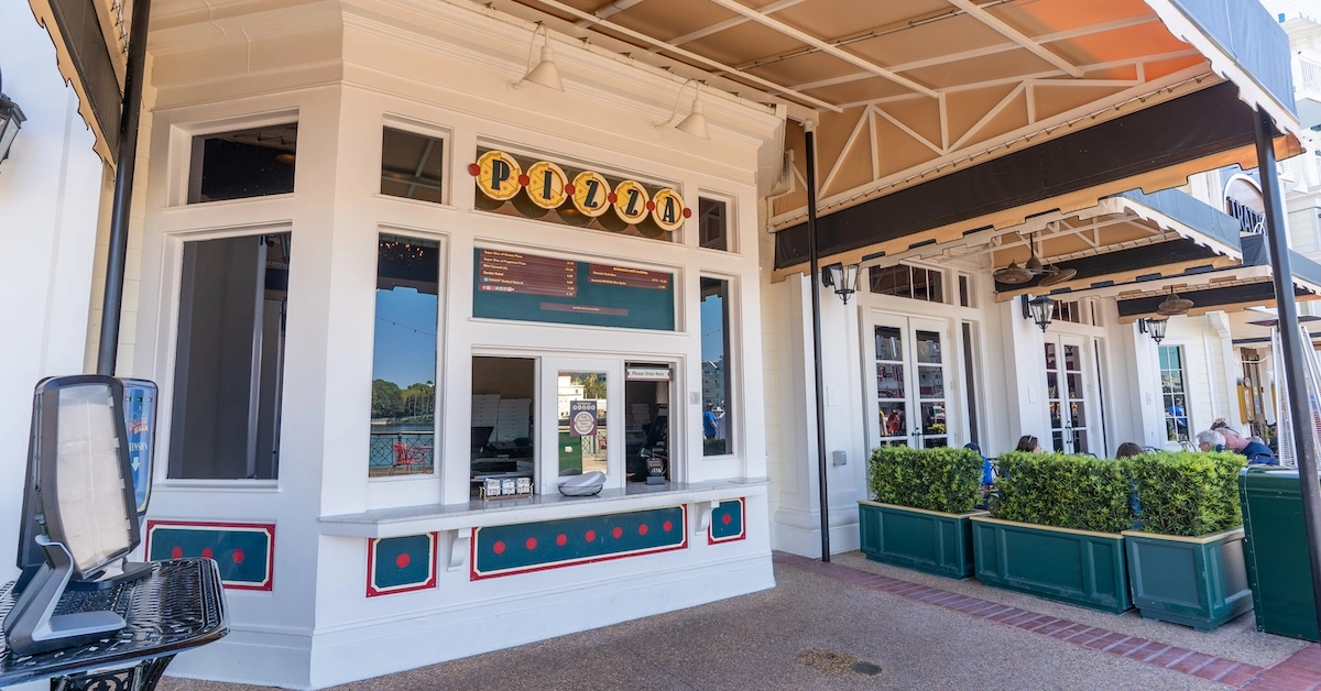 Pizza Window at Disney's BoardWalk