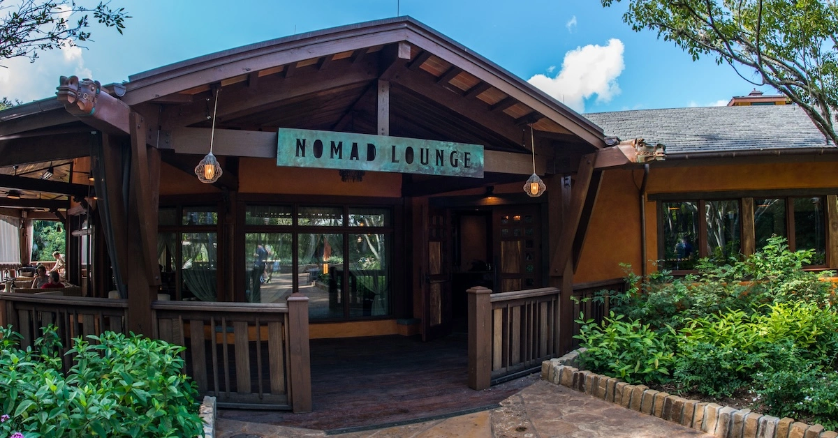Nomad Lounge entrance at Animal Kingdom