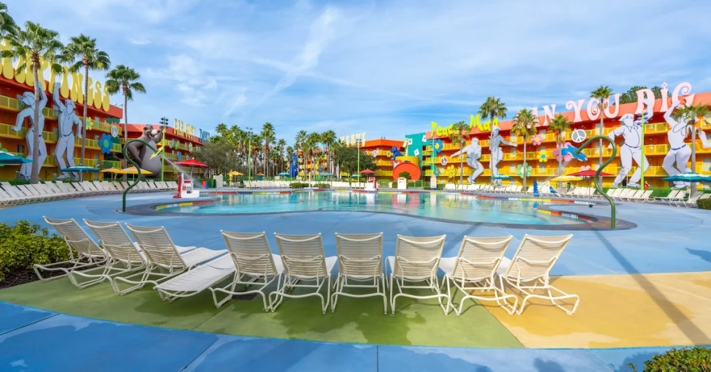 Hippy Dippy Pool at Disney's Pop Century Resort