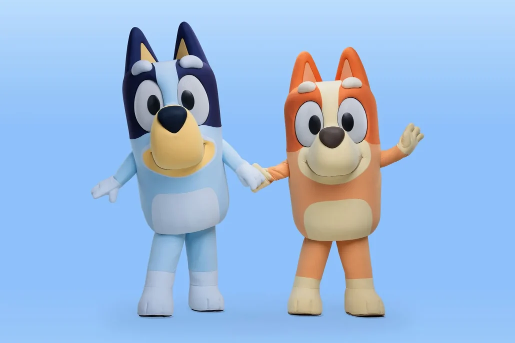 cool kids summer disney world, bluey and bingo