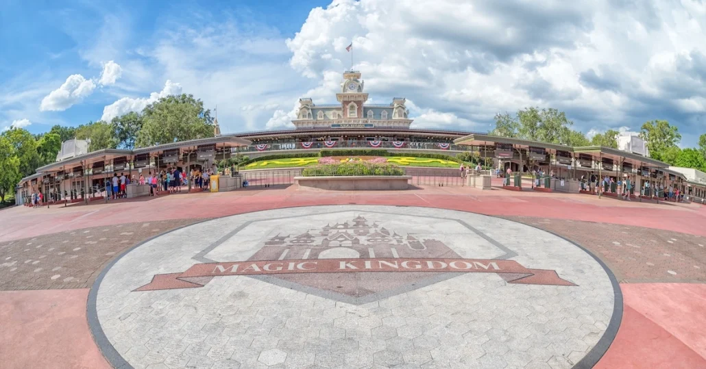 Entrance to Magic Kingdom Park