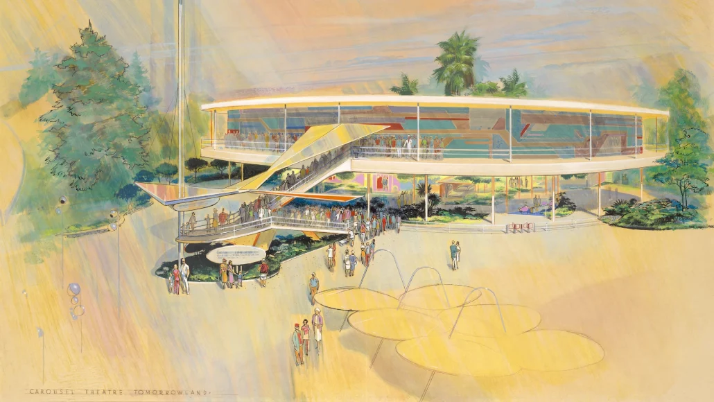 Carousel of Progress Changes, carousel of progress original concept art